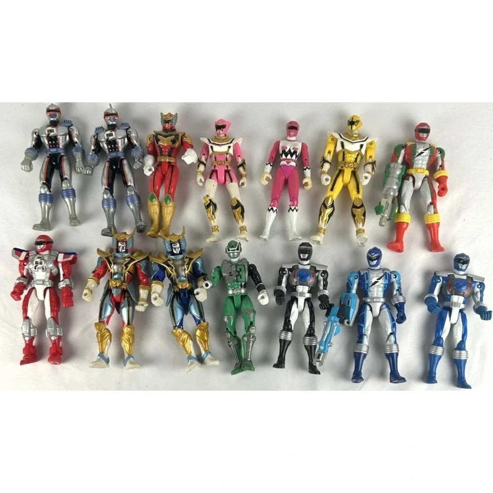 Vintage 2006 Bandai Power Rangers Lot Of 13 Action Figures 6